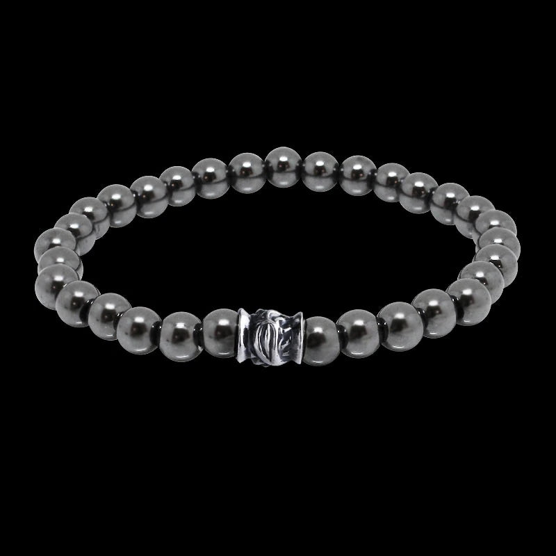 Hawk Bead 6mm Bracelet