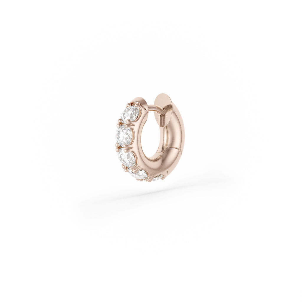 Mini Macro Hoop Pavé 1