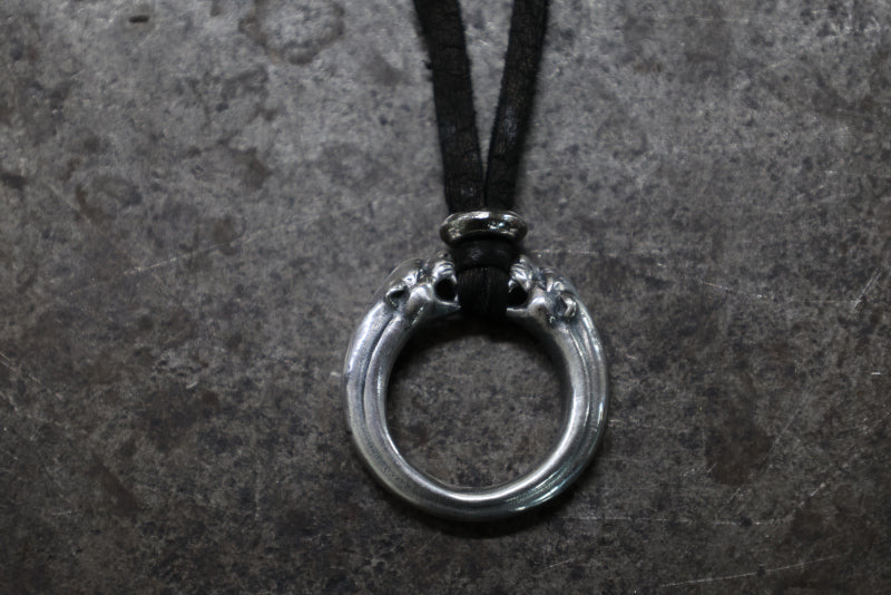SE-1447 two panthers necklace