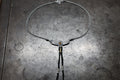 SE-1588 small eagle necklace/K18 lightning