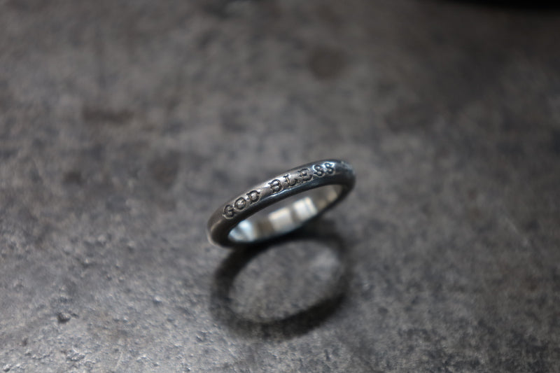 FCR-17 round ring/GOD BLESS YOU