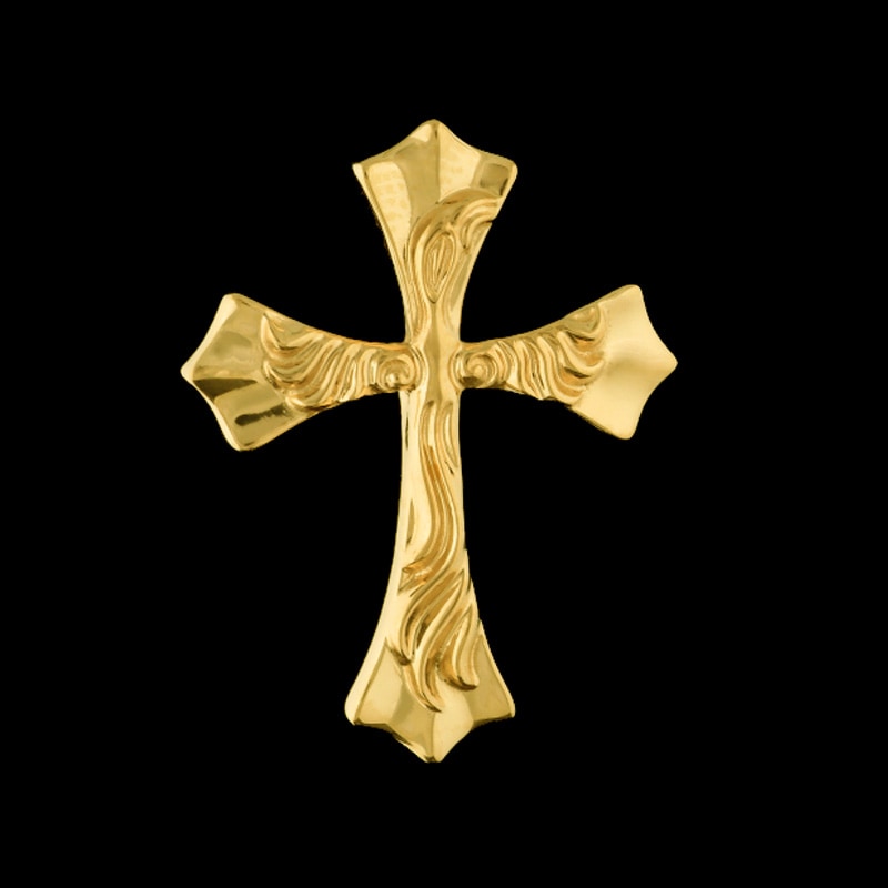 Spread Eagle Pendant, 18K Yellow Gold