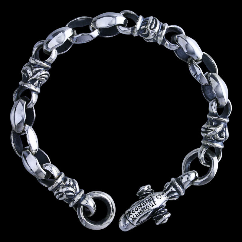 Silk Hawk Bracelet (Engraving with Leonard Kamhot)