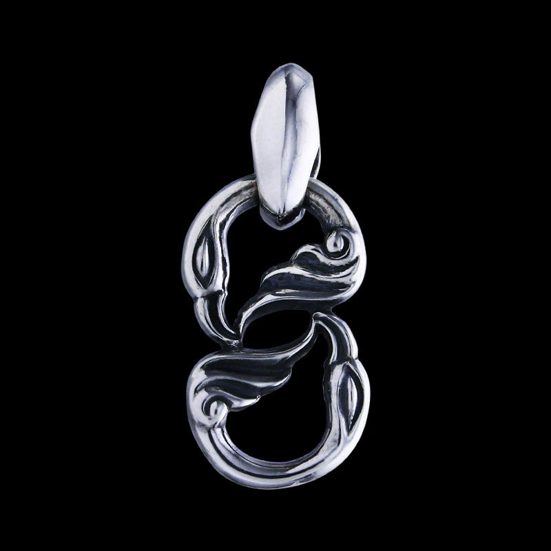 Infinity Link Pendant Linked Silk