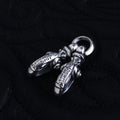Linked clasp (plain circle) (Leonard Kamhout engraved)