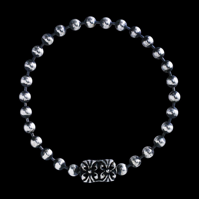 5mm Chrome Ball Chain Bracelet