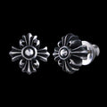 New Cross Stud Earrings