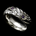 Love Bite Ring with Amethyst