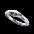 Mini silk ring