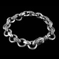 Curved Silk Cygnet Bracelet