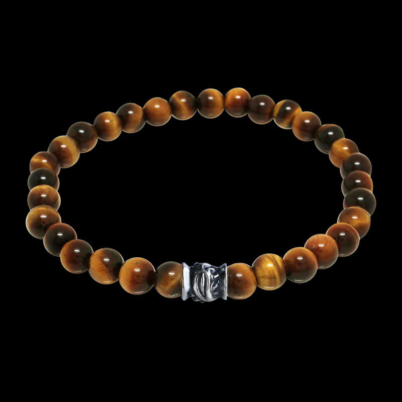 Hawk Bead 6mm Bracelet