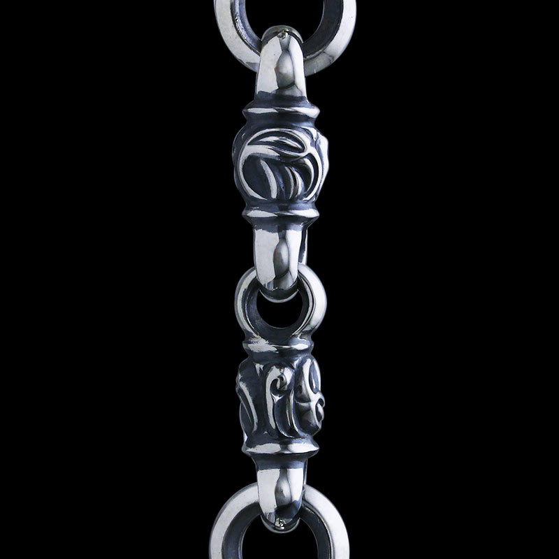 Double Dove with Dove Bell (M) Key Clasp