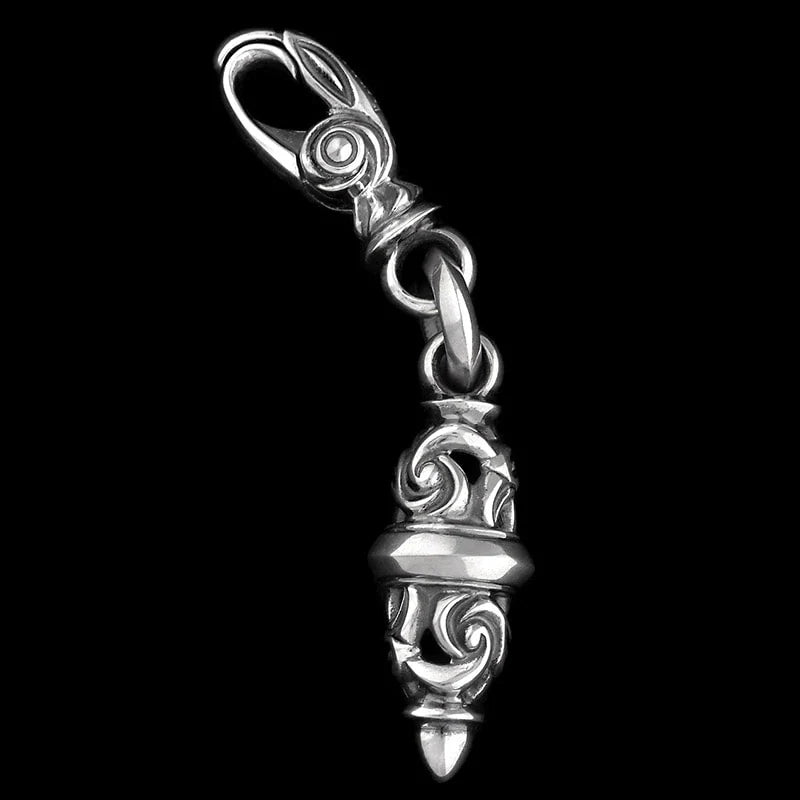 Dove Bead Key Clasp