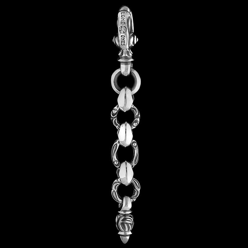 Heron with Hawk Key Clasp