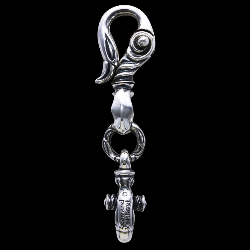 Swan Clip with Clasp (Leonard Kamhout Engraved)