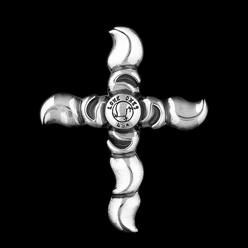 Tea Cross Pendant