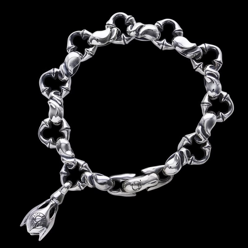 Caresses Bracelet (S) with 1 Tear Bell