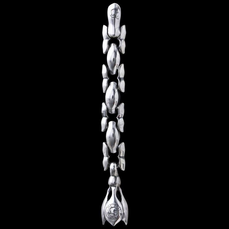 Tear Bell with 3 Deep Touches Lynx Key Clasp