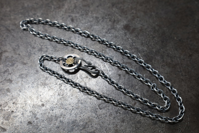 FCC-01 1.25mm beans chain/snake hook&K18 LC metal wheel