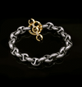 HB061 10MM OPEN-LINK™ BRACELET - STERLING SILVER | 18K