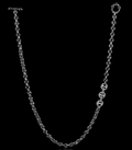 HB063D 5MM OPEN-LINK™ NECKLACE WITH DIAMOND PENDANT
