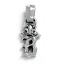 Initial Crown Charm