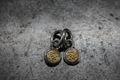 FCT-110 K18 circle luck cross metal