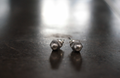 RE-04 六角 BALL STUD EARRING