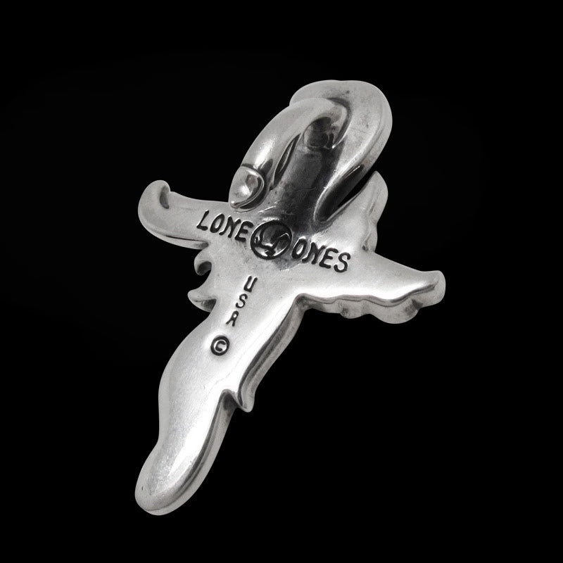 Star Cross Lover Pendant with Peridot