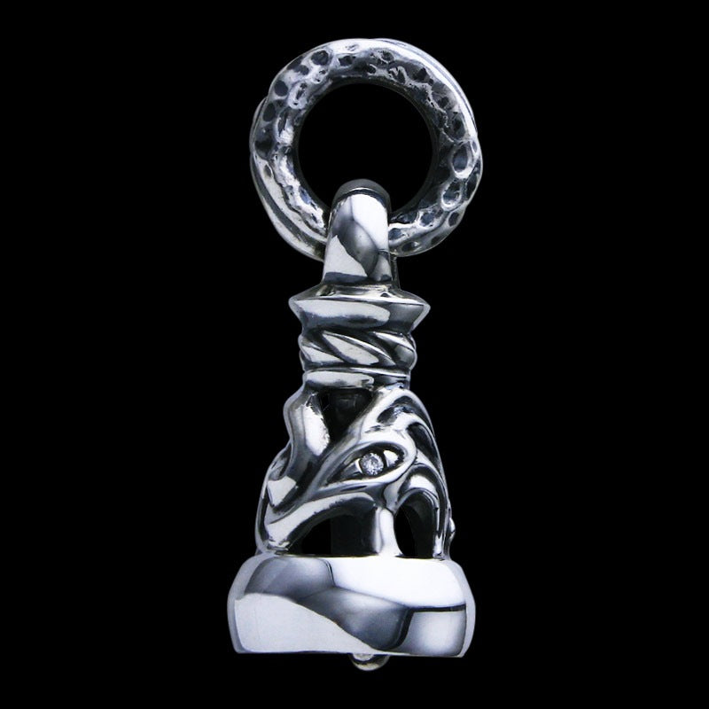 Dove Bell (M) Pendant With Stone