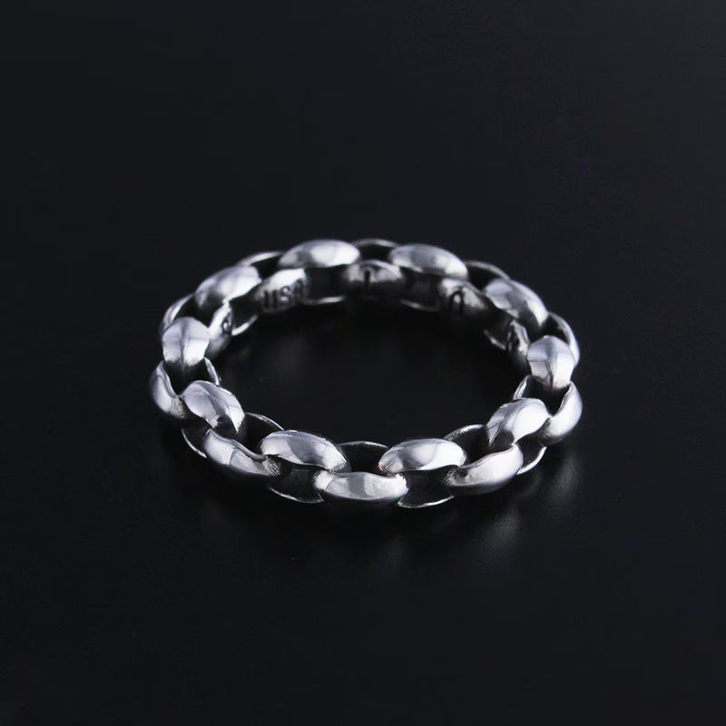 Mini silk link ring
