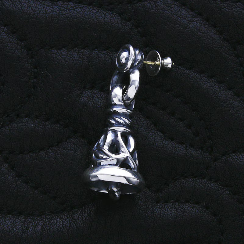 Crane bell earrings