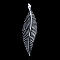 Feather pendant