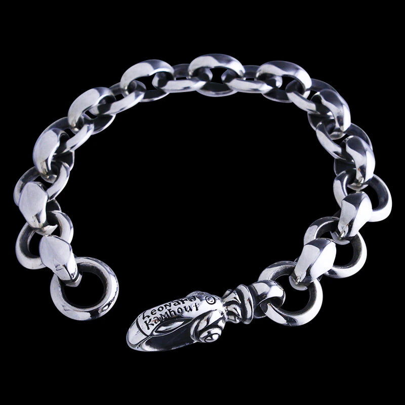 Silk Cygnet Bracelet (Leonard Kamhout Engraving)