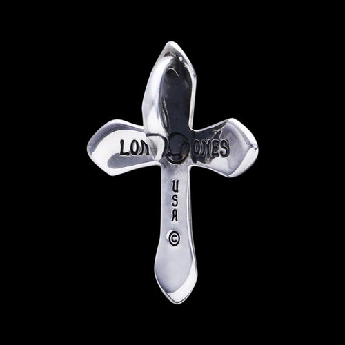 Carved Silk Cross Pendant