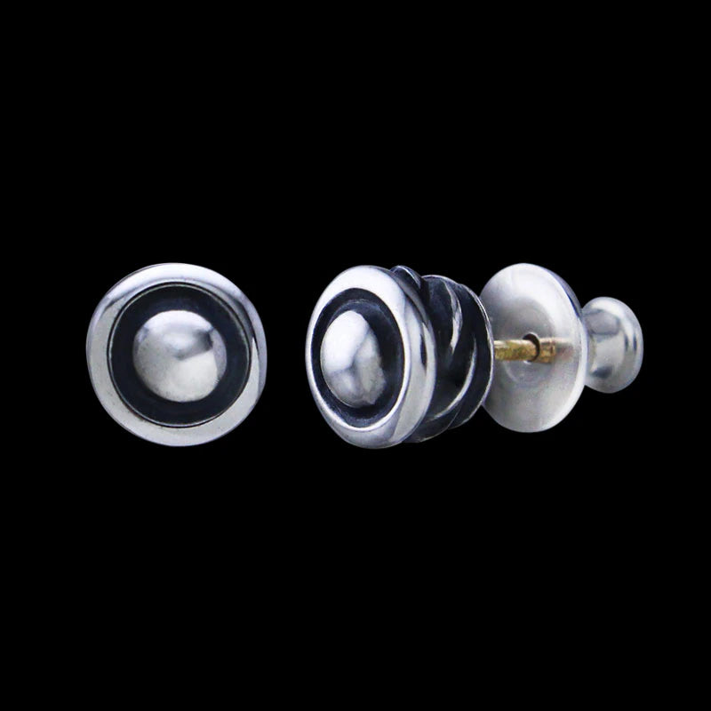 Curved Stud Earrings
