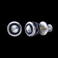 Curved Stud Earrings