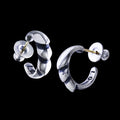 Kiss and Flow Hoop Earrings