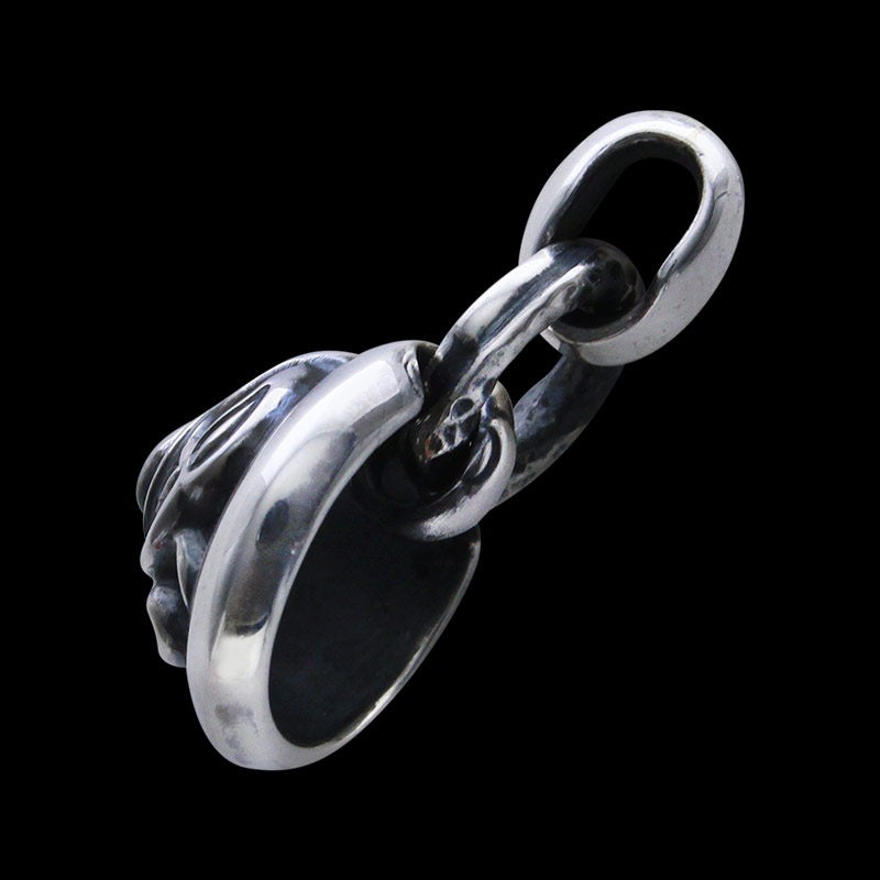 Crane Dome Pendant Linked Silk