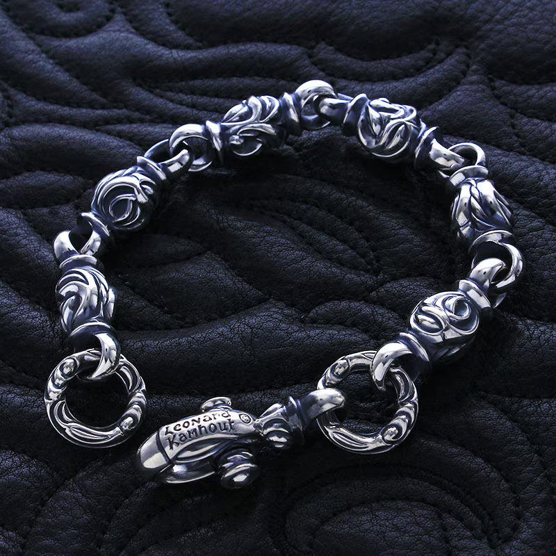 Eagle Bracelet (Leonard Kamhout Engraving)