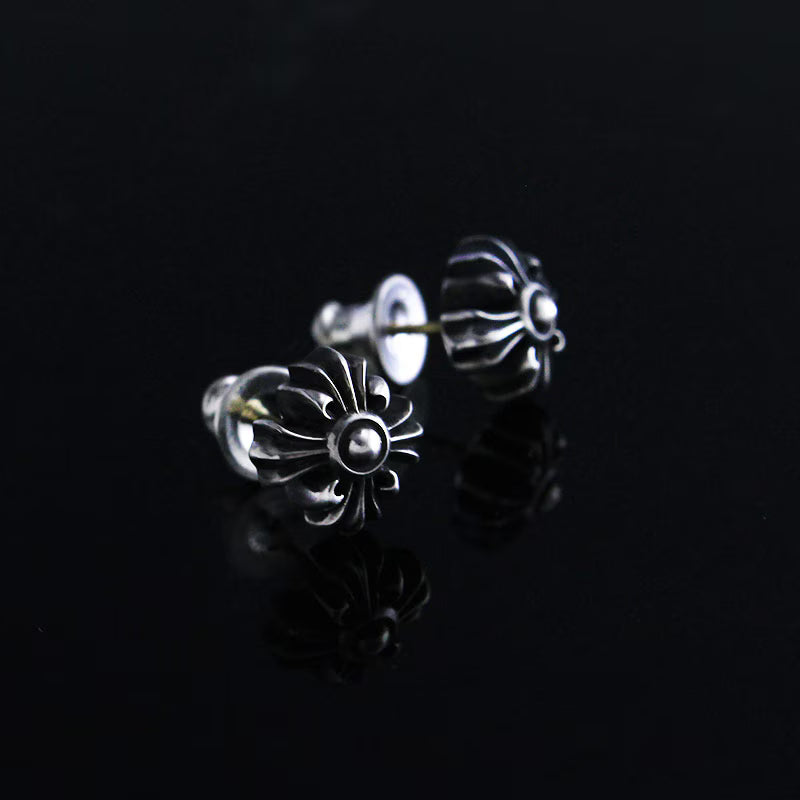 New Cross Stud Earrings