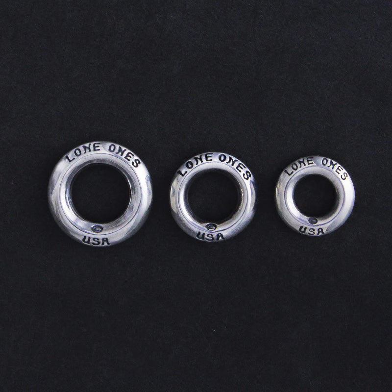 ID Ring Pendant (with LONE ONES engraving)