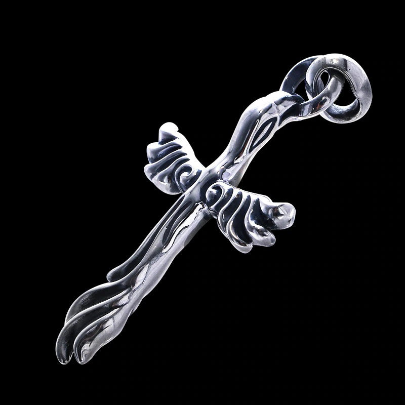 Ron Eagle Linked Silk Pendant