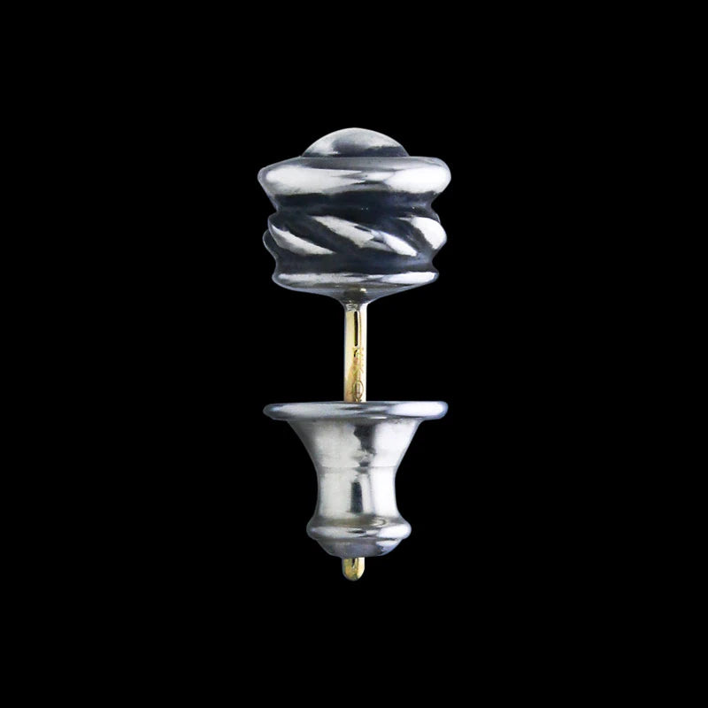 Curved Stud Earrings