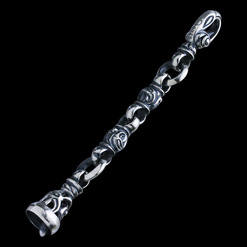Double Dove with Dove Bell (M) Key Clasp