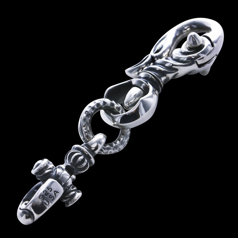 Swan Clip with Clasp (Leonard Kamhout Engraved)