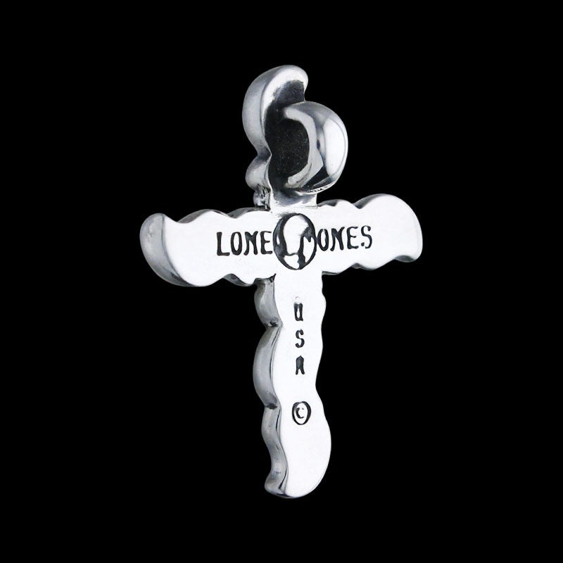 Tea Cross Pendant