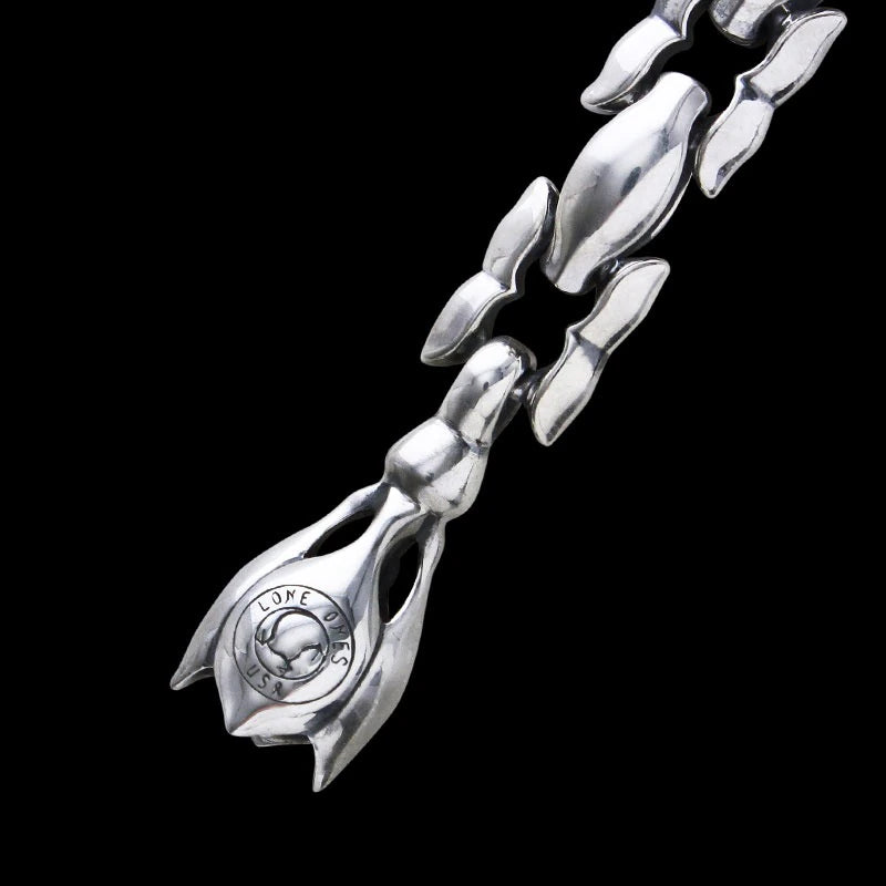 Tear Bell with 3 Deep Touches Lynx Key Clasp