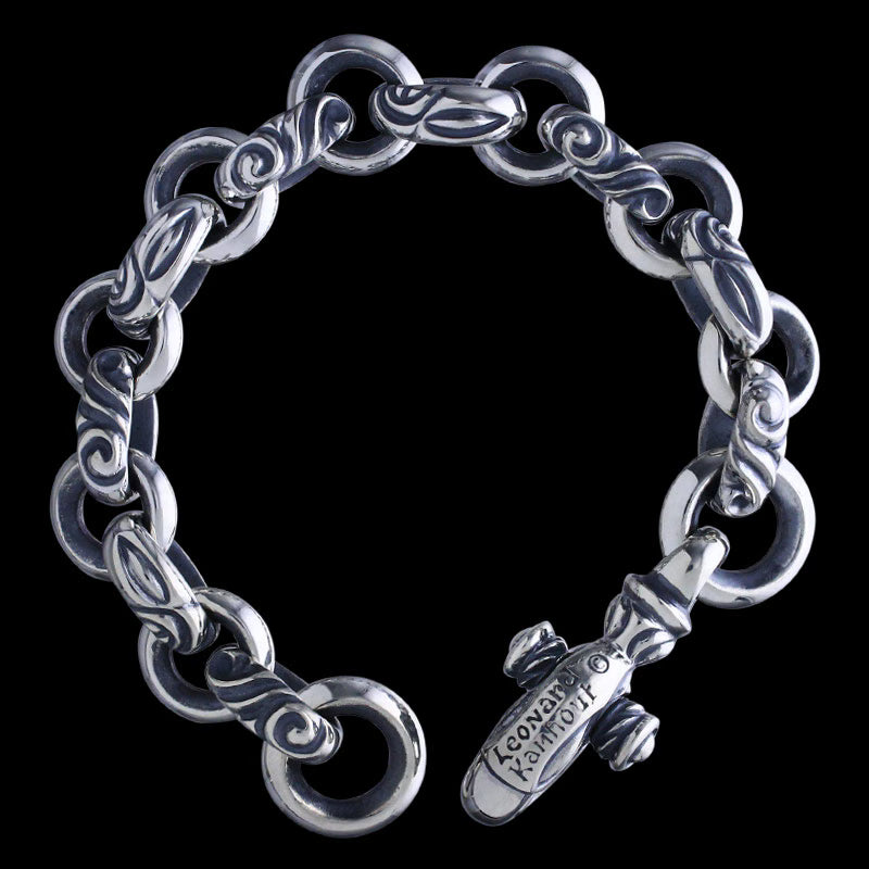 Raven Bracelet (Leonard Kamhout engraving)