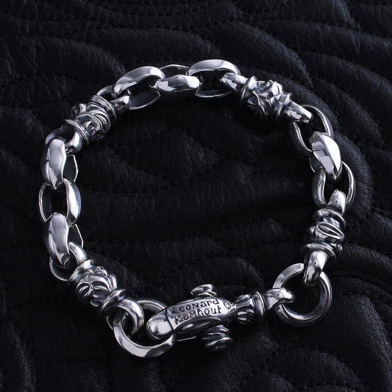 Silk Hawk Bracelet (Engraving with Leonard Kamhot)